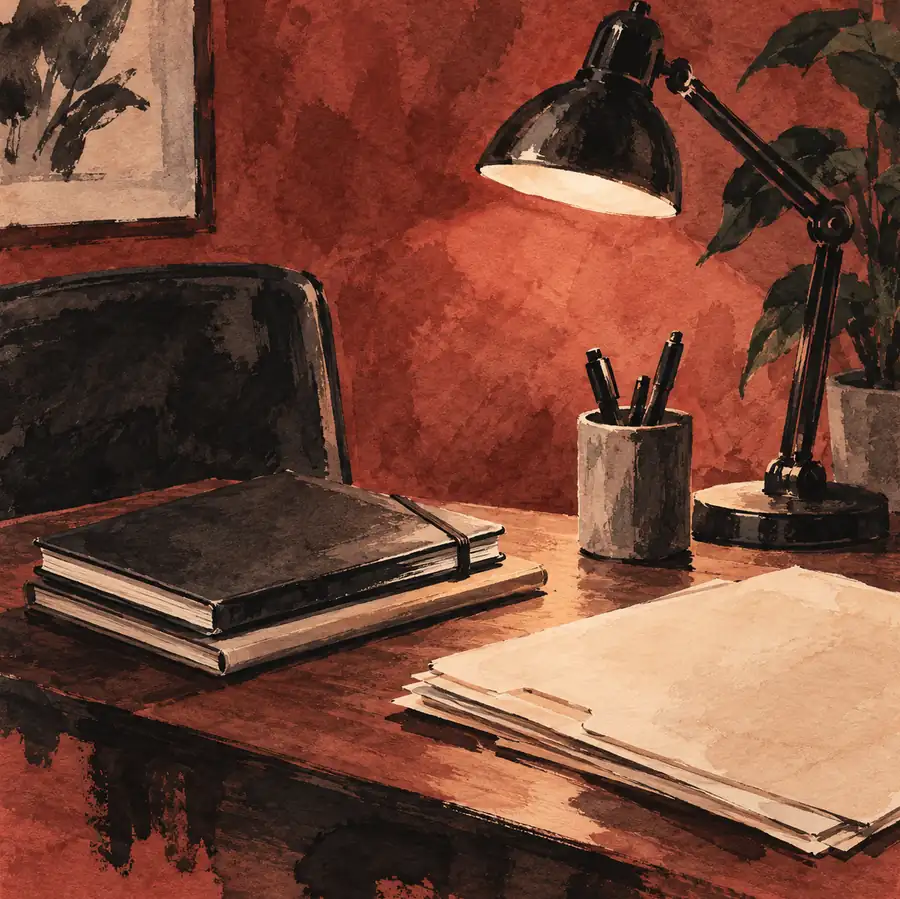 Illustration of education businesses equipment and workspace